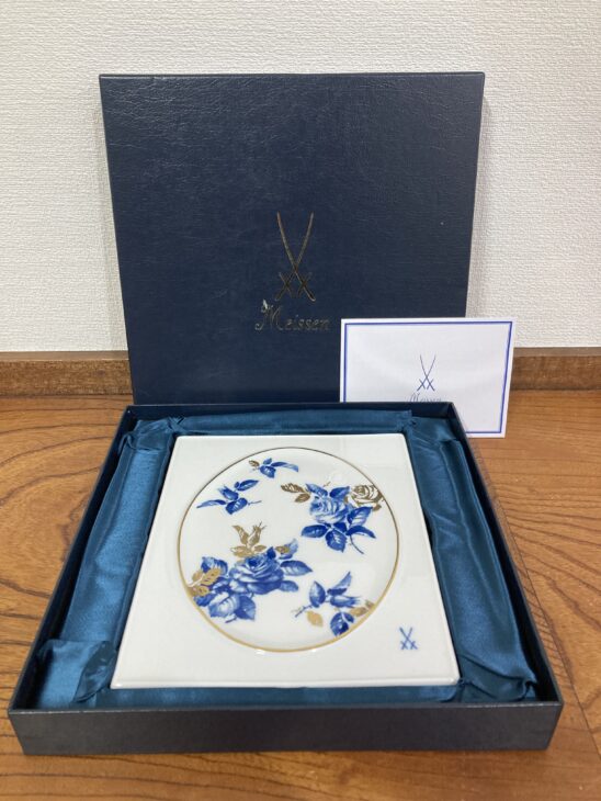 マイセン MEISSEN 陶板 プラーク 薔薇 ローズ 他 クリストフル 九谷焼 壺屋焼 食器など